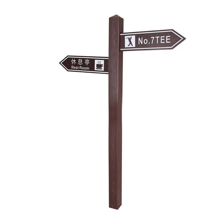 HDPE Golf Direk Yön İşareti